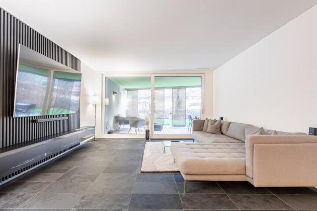 Luxus Wohnung Mit Garten Zurique Exterior foto