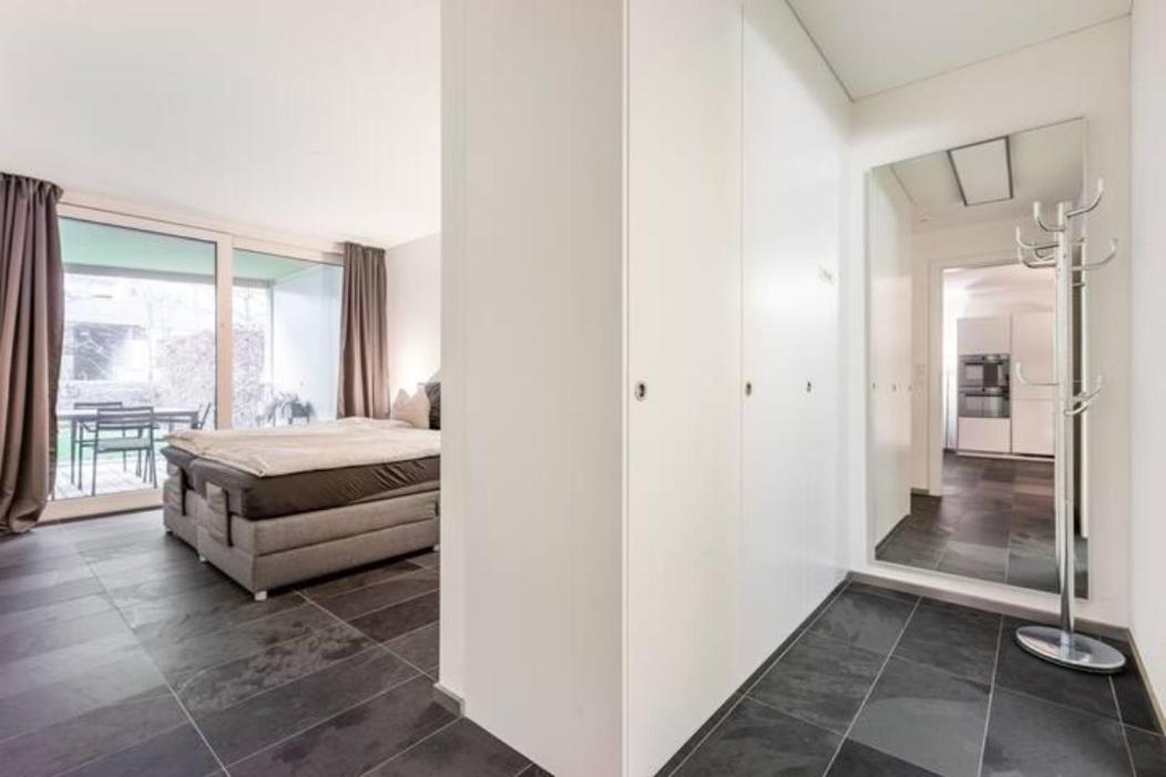 Luxus Wohnung Mit Garten Zurique Exterior foto