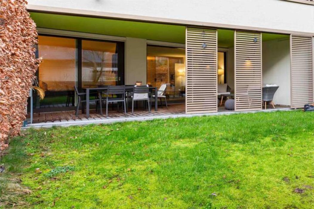 Luxus Wohnung Mit Garten Zurique Exterior foto
