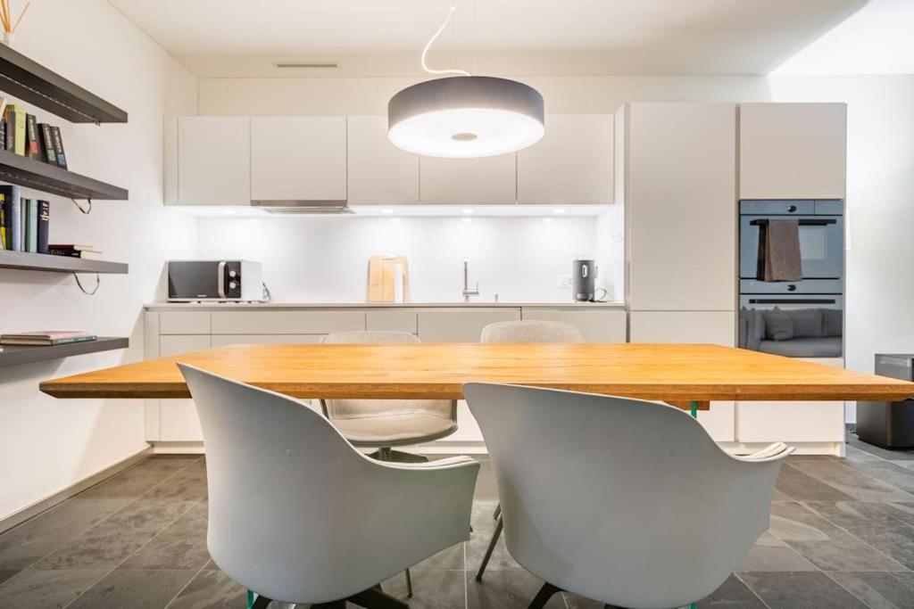 Luxus Wohnung Mit Garten Zurique Exterior foto